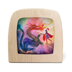 Lichterkarte - St. Georg - Vogel Geluk