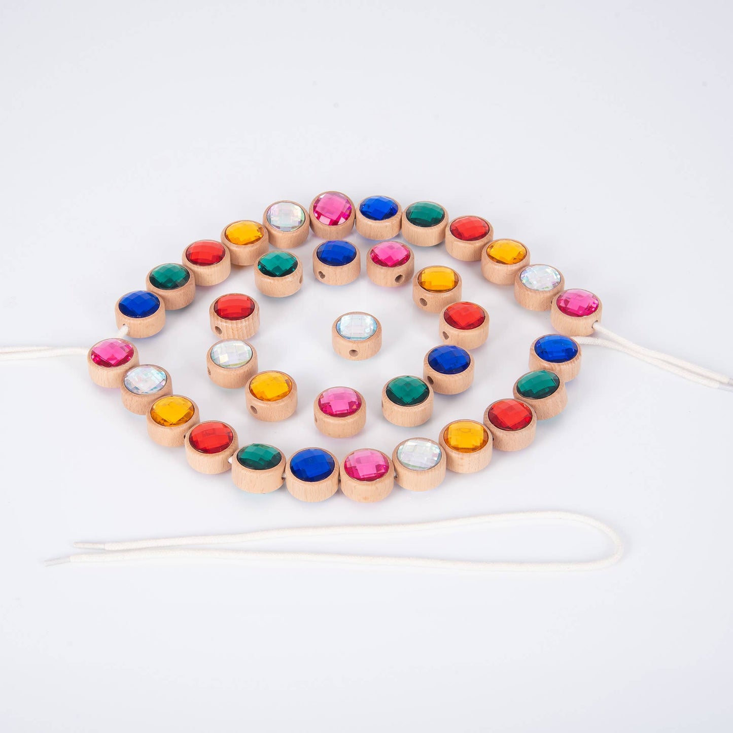 Tickit Holzfädelperlen