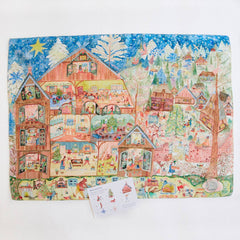 Weihnachten im Puppenhaus Seek & Find Playsilk