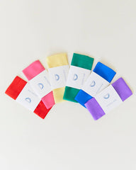 Mini Playsilks Waldorf-Spielzeug zum Spielen, 100% natürliche Seide