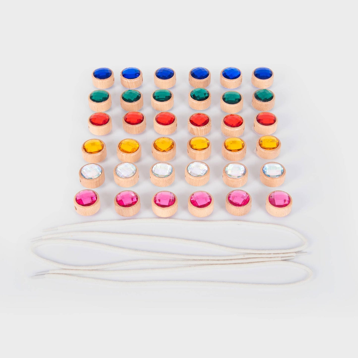 Tickit Holzfädelperlen