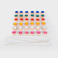 Tickit Holzfädelperlen