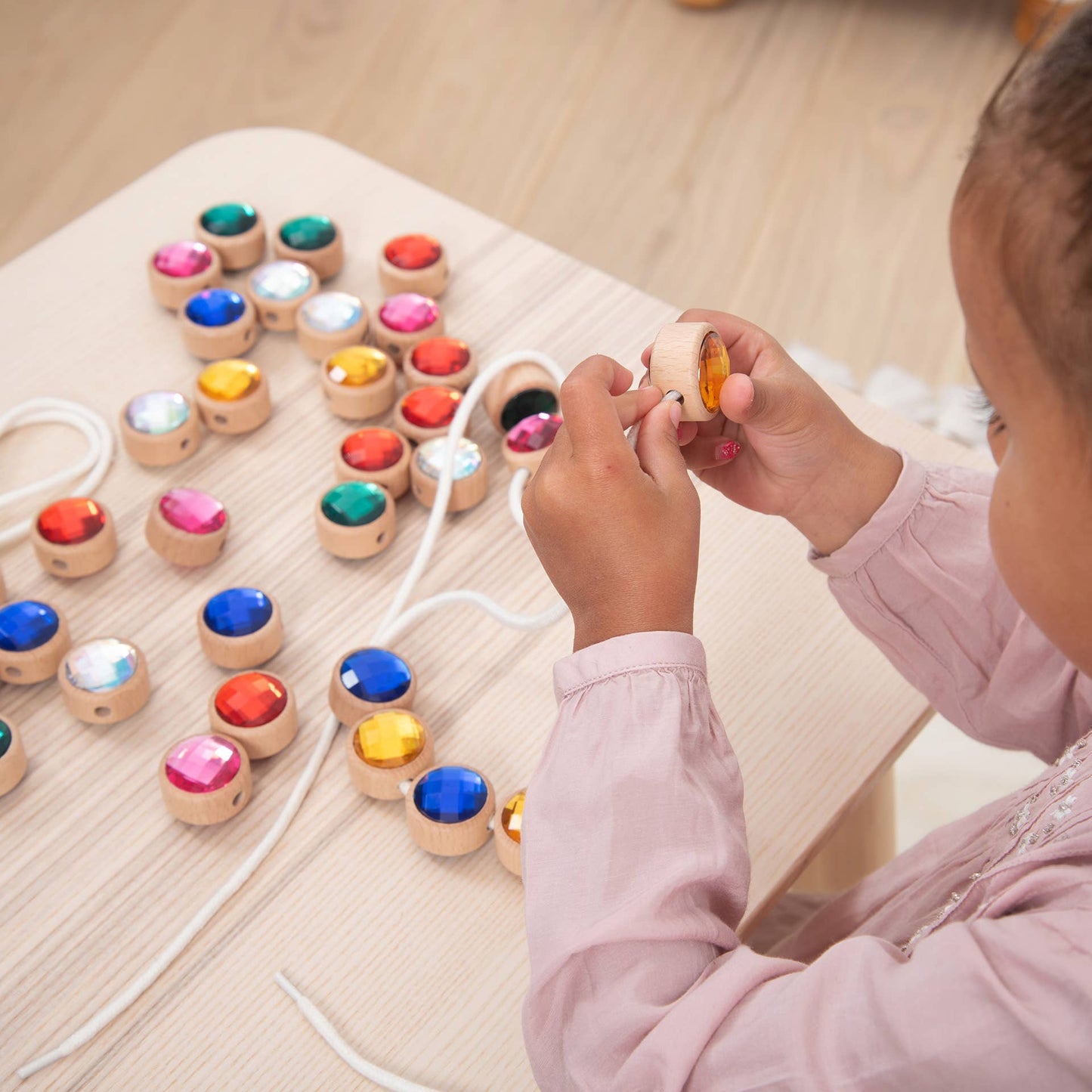 Tickit Holzfädelperlen