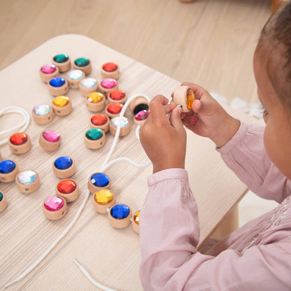 Tickit Holzfädelperlen