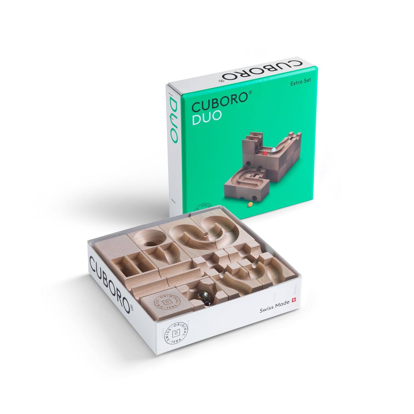 CUBORO DUO – das Extra Set für zweispurige Bahnen